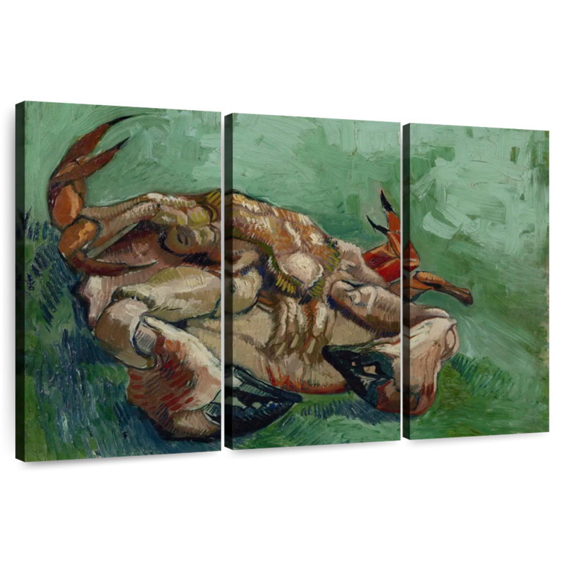 Brampt Crab On Its Back, 24" H x 38" W