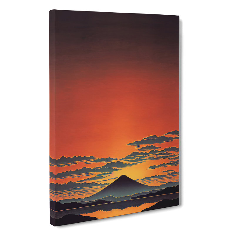 XV1022-4270X Stupendous Sunset - Print, Wrapped Canvas, No Matte, 50cm H x 35cm W