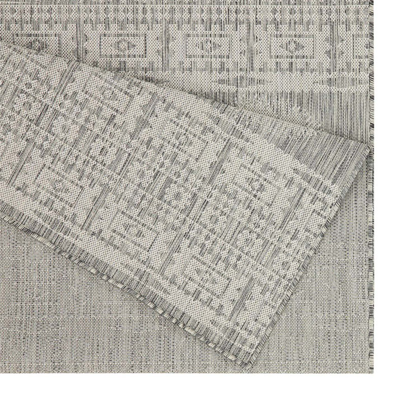 Modern Indoor/Outdoor Area Rug, Runner 2'7" x 7'3"