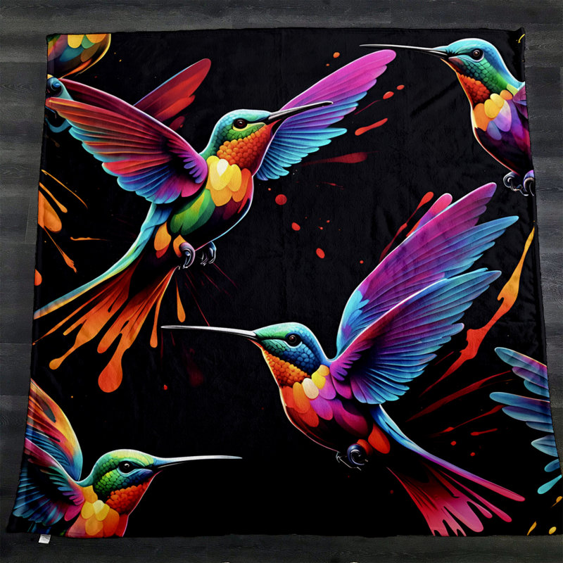 Throw Blanket, 51" W x 60" L