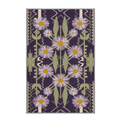 Tapis lavable Mojave Aster Southwestern