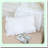 RuffleEdge Pillow Shams - 2 Pack Brushed Microfiber Cases for Bedding. Envelope Closure, 20x26 inches, White.