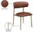 Lupita Upholstered Back Side Chair Dining Chair-89184567-109213308