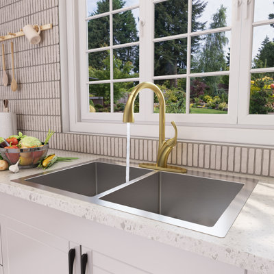 Boyel Living Pull Down Spray Kitchen Faucet