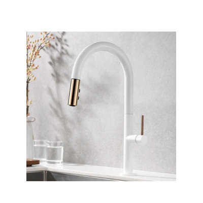 Robinet de cuisine laiton avec douchette extractible