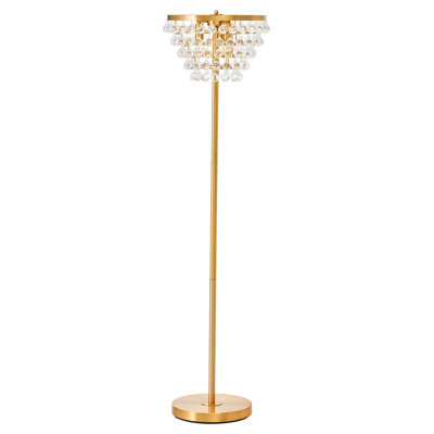 152cm Brushed Column Floor Lamp