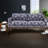 Spacious Blue Loveseat Sofa, Polyester Upholstered Modern Sofas For Home