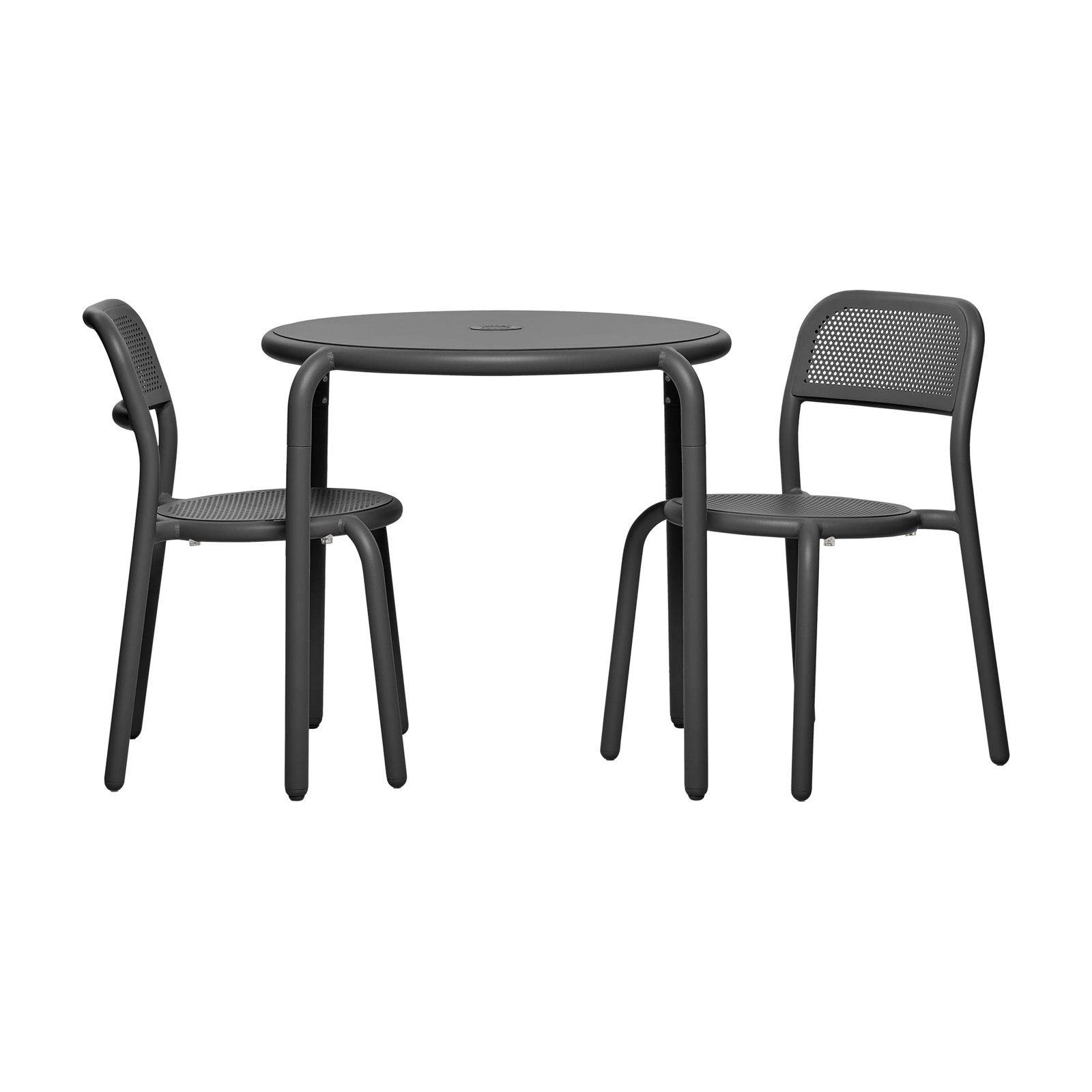 Toni 32" Patio Bistro Table, Anthracite