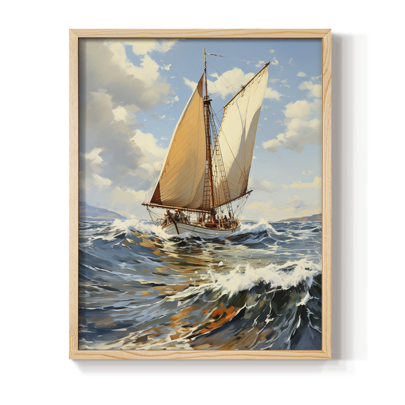 " NAUTICAL Series CCCLVII ", 21" H x 17" W