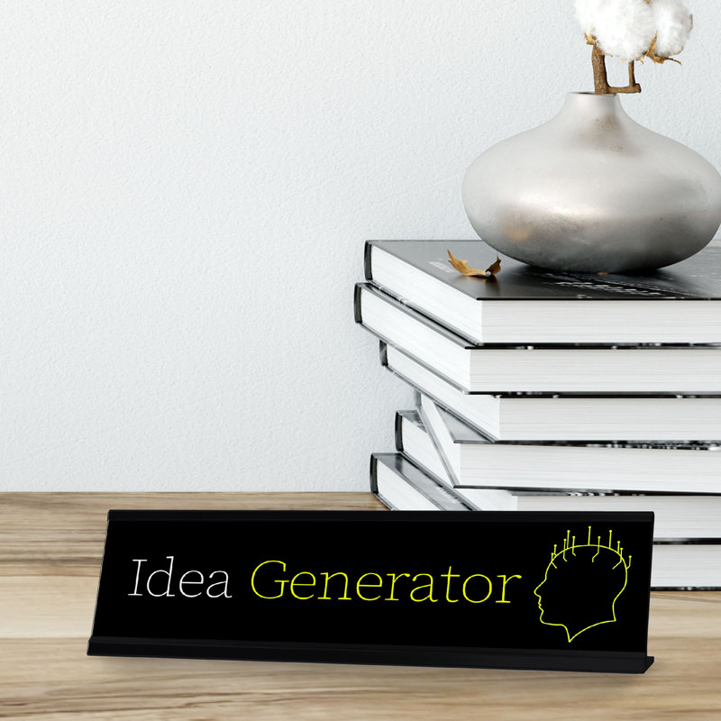 Enseigne de bureau Idea Générateur