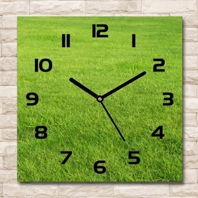 Hennecy Glass Wall Clock