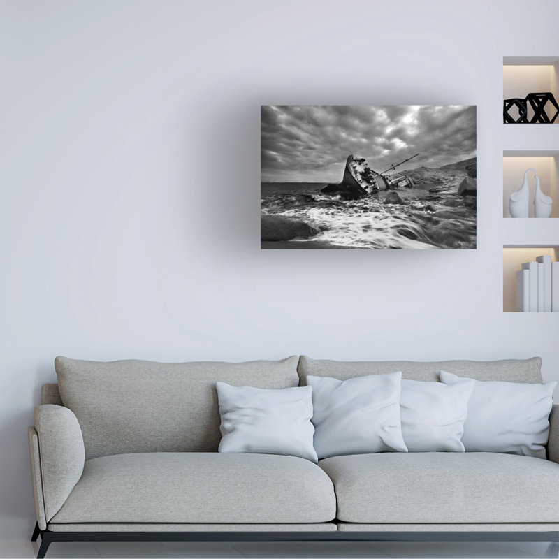 Bolog Adam Wong Capsized Canvas Art, 12" H x 19" W