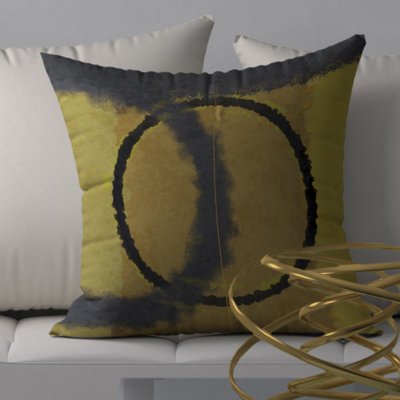 Abstract Throw Pillow