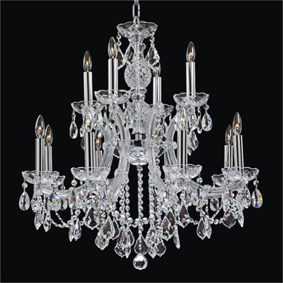 Style bougie classique/traditionnel 12 lumières lustre Hendren