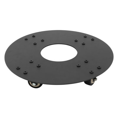 500 Lb Capacity Round Plant Caddy With Wheels, Mobile Platform For Moving Large Potted Trees, Planters & Heavy Furniture