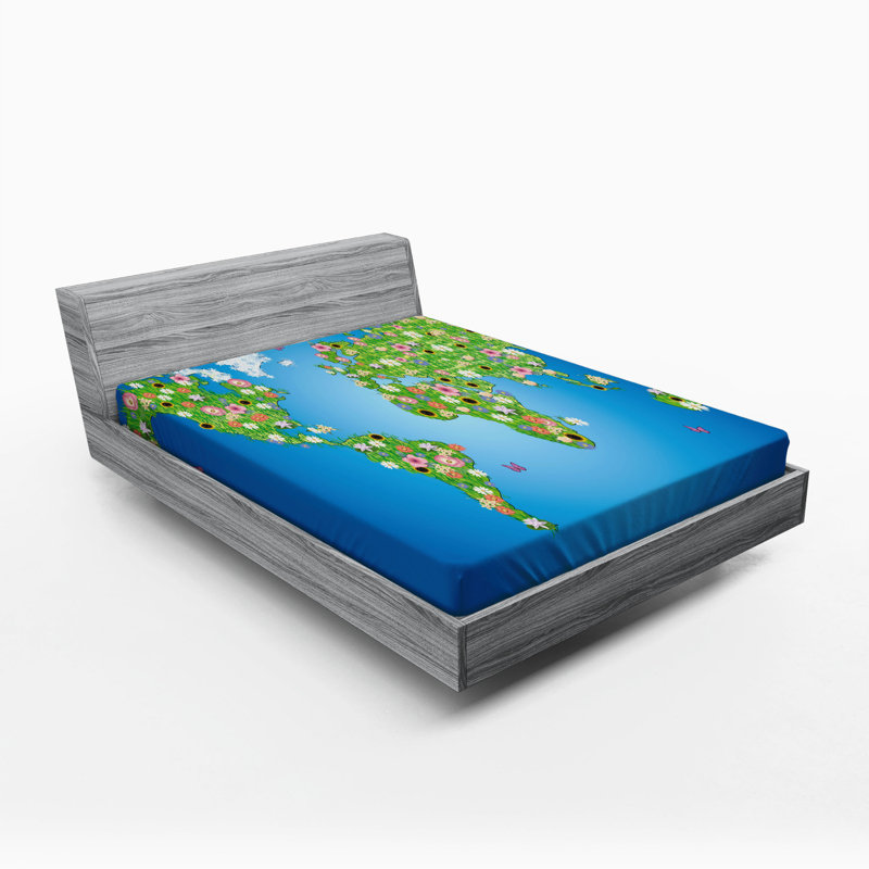 Microfiber Fitted Sheet, Full Fitted Sheet