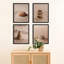 Zen Garden Tan Massage Stone Meditation Spa, impression sur papier 4 pièces-97782626-97782627