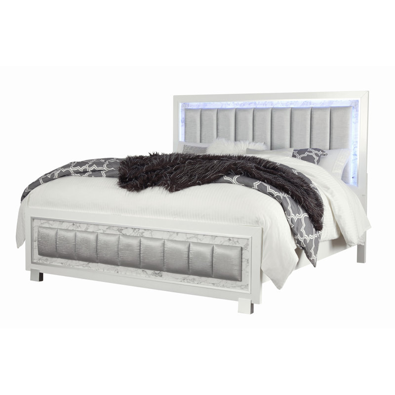 Sia Upholstered Standard Bed, King