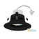 NUWATT 6 Pack, Black MR16 LED Retrofit Recessed Lighting 4 Inch, 12V LED Light 5CCT Selectable 2700K/3000K/3500K/4000K/5000K 660LM 10W Dimmable, MR16 GU5.3 LED Bulb Low Voltage 75W Halogen Replacement