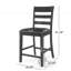 Tabourets de comptoir en bois rembourrés Farmhouse-1278427734-1278427732