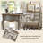 47.24"Luxurious and high-end rectangular office desk-2108810285