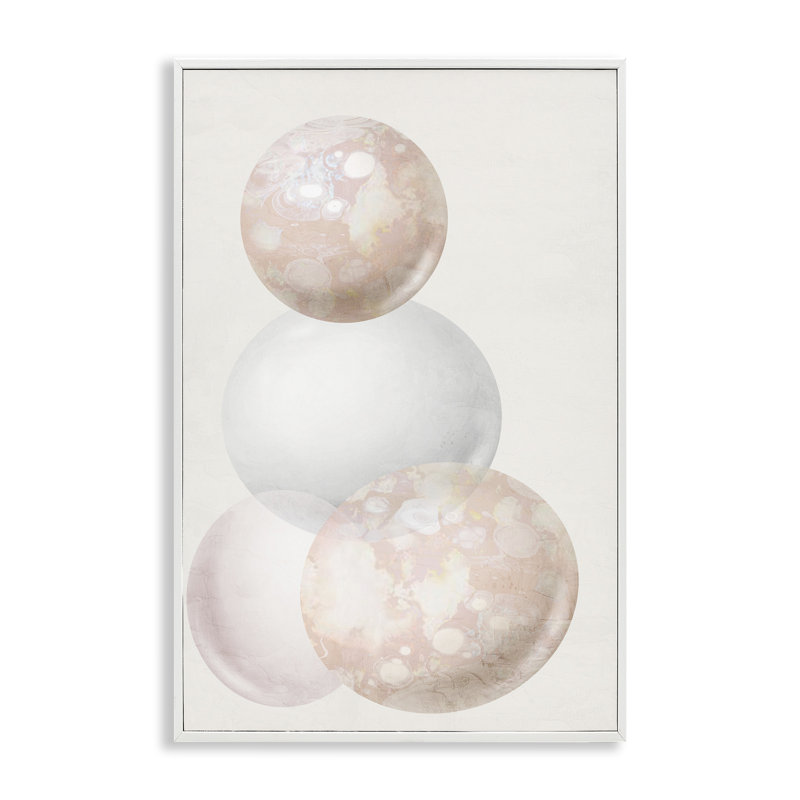Art de giclée encadrée par Anne Bailey, Estampe numérique encadrée blanc bord de mer, H 18 po x l 12 po
