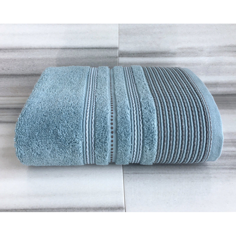 Ensemble de serviettes bleues Rimini