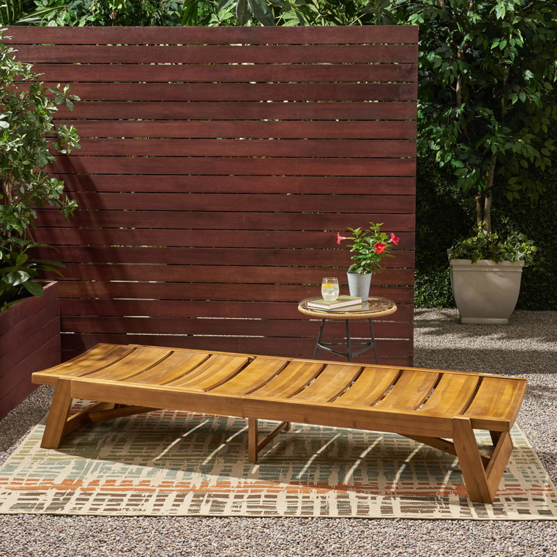 FAUTEUIL DE CHAISE EXTÉRIEUR EN BOIS MAKI