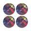 Sous-verres ronds modernes en cuir Vegan-119015261