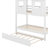 Twin Size House Bunk Bed With Trundle