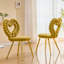 Fauteuil d'appoint unique capitonné à bulles-1842606130