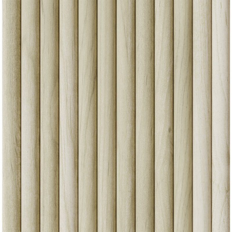 1" Single Bead Tambour - (12"W x 96"L), Natural Poplar