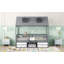 Structure de lit simple en bois-760295816