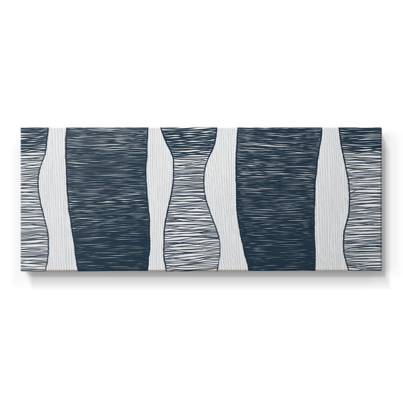 Toile tendue avec châssis abstrait 8 # XLII-Abstract