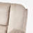 Luxurious Manual Recliner Chair with Skin-Friendly Fabric and Dual Cup Holders-1405353618