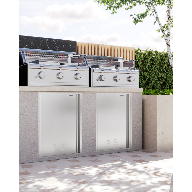 Cuisine d'extérieur en acier inoxydable