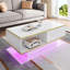 Frame Coffee Table with Storage-1918452882