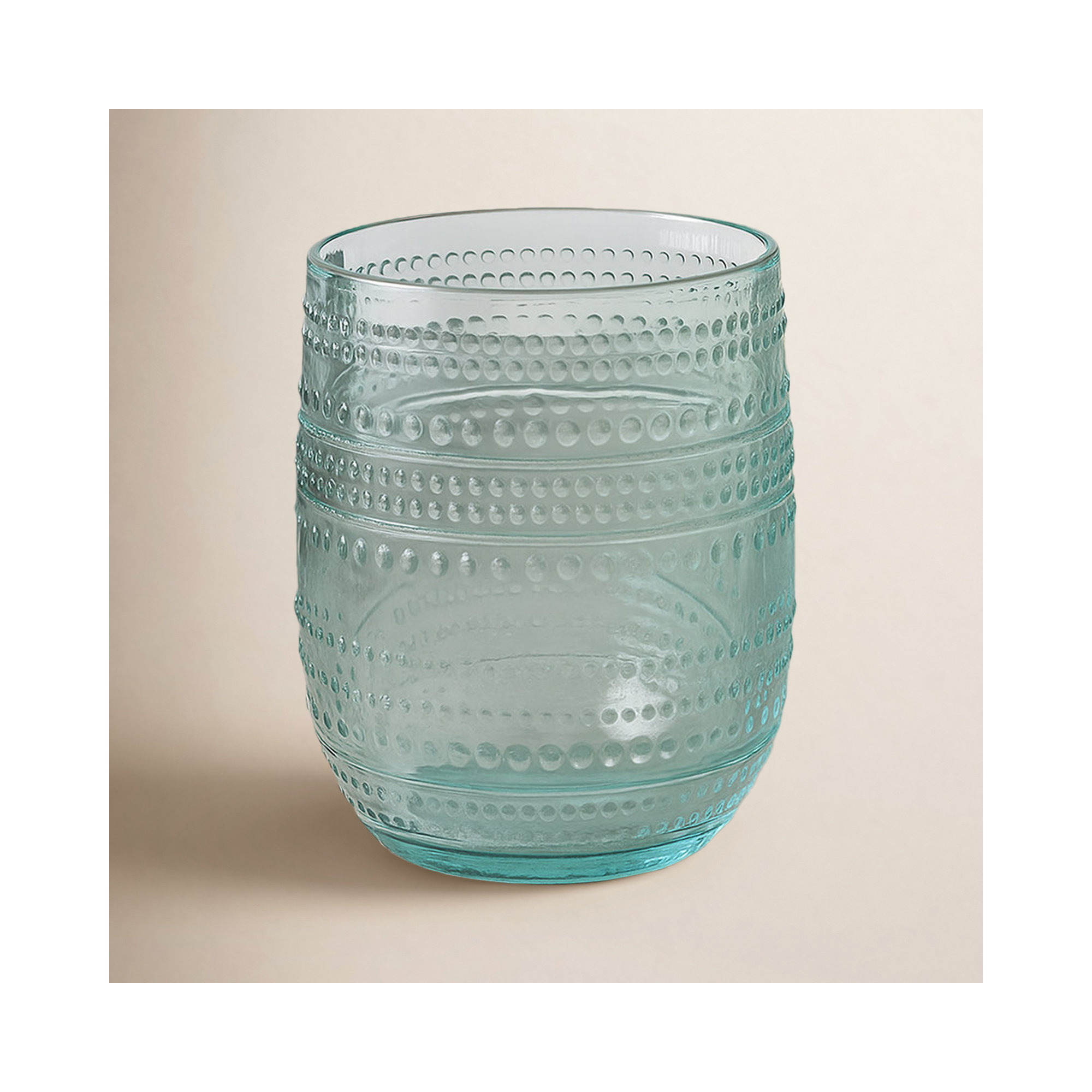 Dakota Fields Coridon 6 - Piece 15oz. Acrylic Drinking Glass Glassware Set, Green