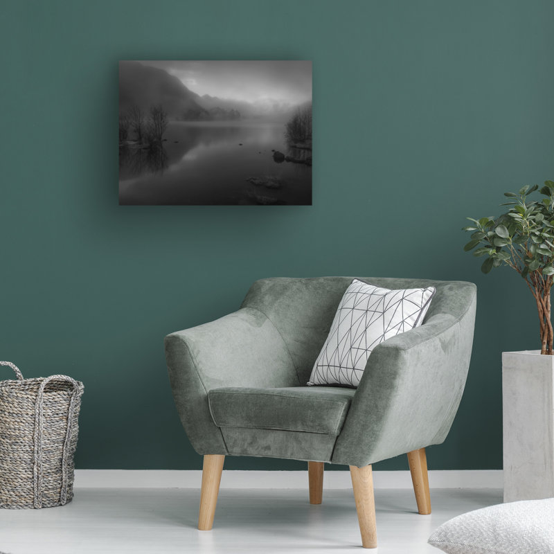 Œuvre sur toile, Robin Rob Darby Glennfinnan, H 14 po x l 19 po