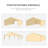 Outsunny 10' X 20' Large Party Tent, Events Shelter Canopy Gazebo With 4 Removable Side Walls, Shade Shelter For Weddings, White-125210325