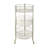 Three-Tiered Large White Wire Bin