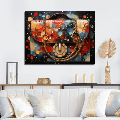 " Fashion Bag Pointillism III "