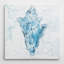 « blue marble coast shell », impression sur toile-25251140-40496983
