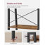 Galilea 137.5cm H x 56cm W Steel Ladder Bookcase-33746905