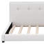 Lit plateforme tapissier moderne avec ports USB, lit de jour avec support à lattes de bois-652691364