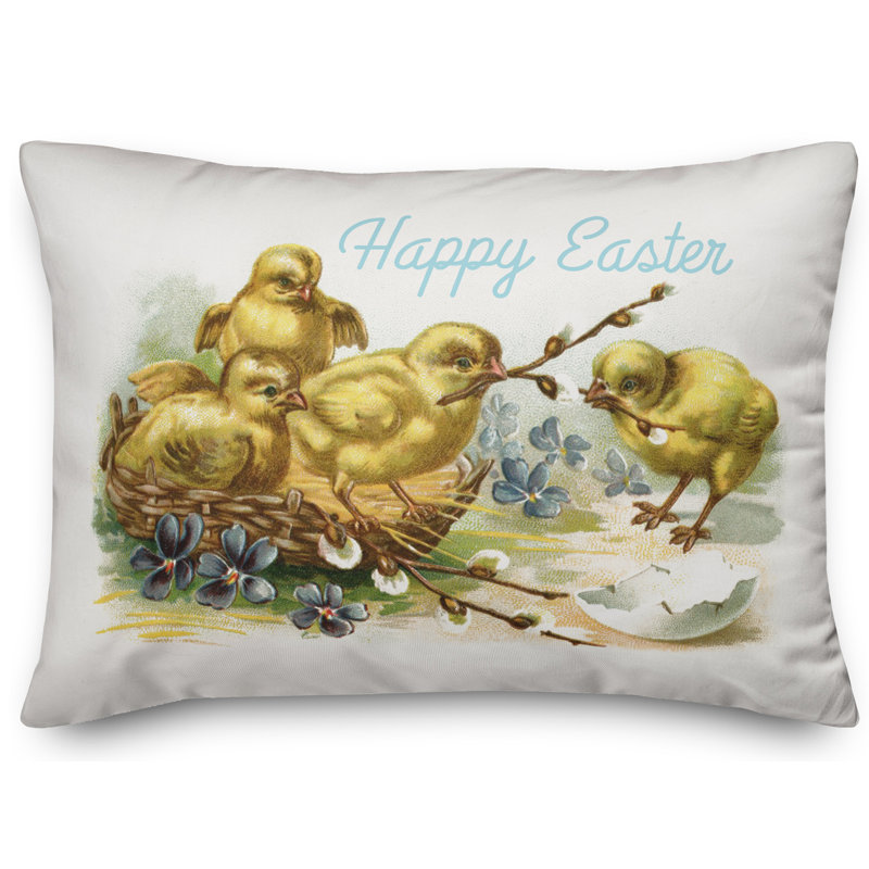 Hippity Hoppity Throw Pillow