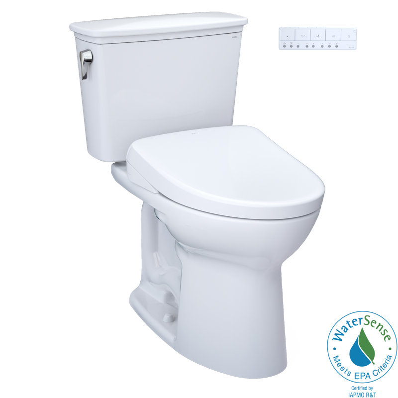Drake® 28.38" Depth 1.28 GPF Two-Piece Toilet, 12