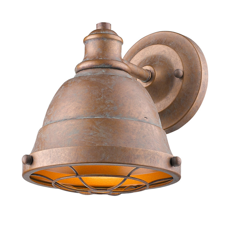 Skye Dimmable Vanity Light, Copper Patina