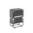 75" Folding Bed with Adjustable Headboard & 5" Memory Foam, Space Saving Rollaway Guest Bed for Tall People, Portable Twin Cot on Wheels, Easy Assembly-51168645