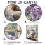 Hortensias par la ferme fenêtre II - décoration murale florale-1209408879-1209408876-1209408882